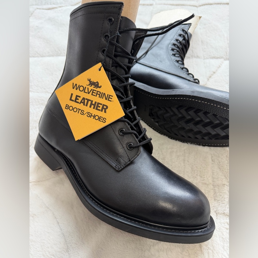 VINTAGE! NEW! Deadstock Wolverine US Made Goodyear Biltrite 1000 Mile Boots 9